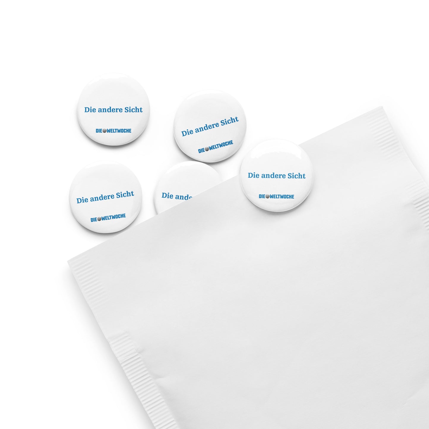 "Die andere Sicht" Buttons 5er-SET